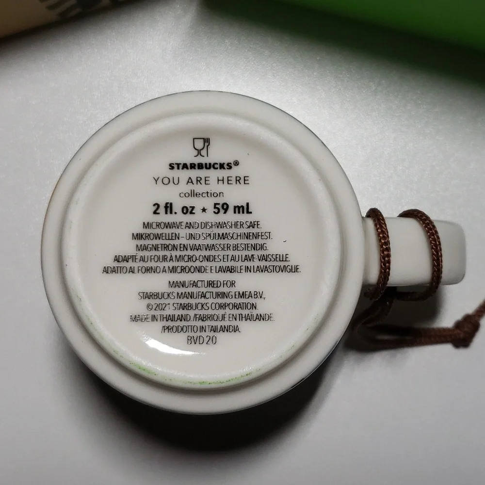 Starbucks coffee cup ornament, from Krakow - Picture 5 of 5